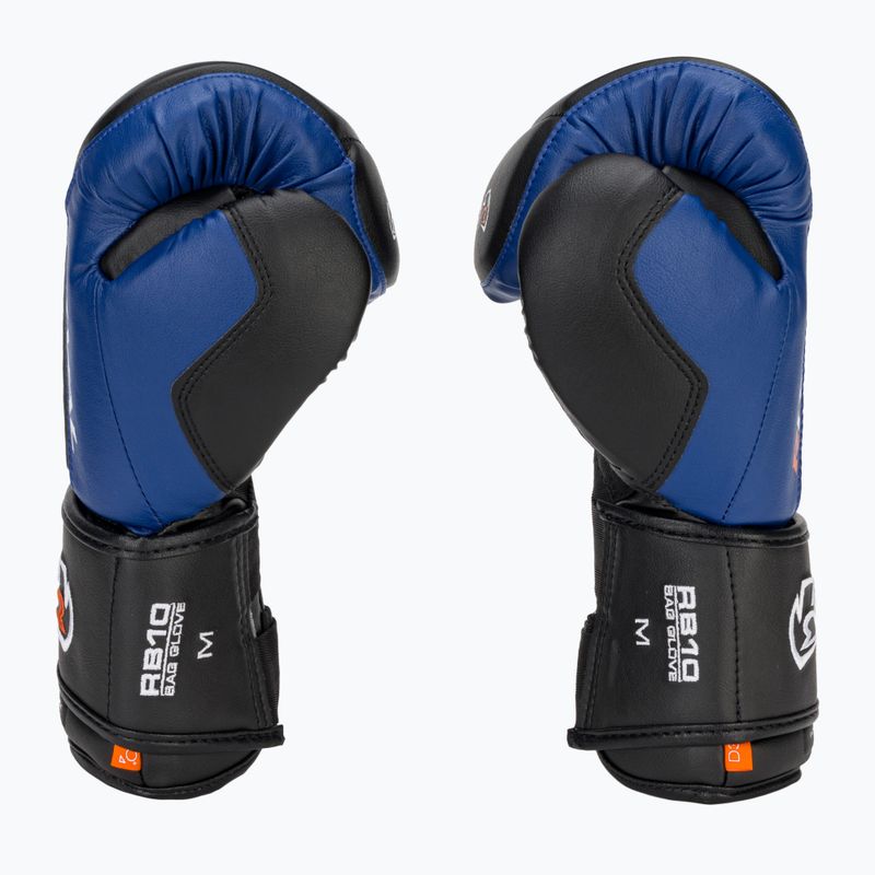 Mănuși de box Rival RB10 Intelli-Shock Bag black/blue 4