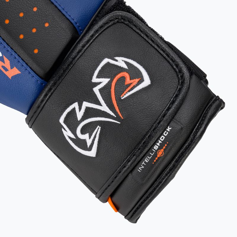 Mănuși de box Rival RB10 Intelli-Shock Bag black/blue 6