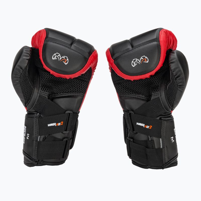Mănuși de box Rival RB10 Intelli-Shock Bag black/red 3