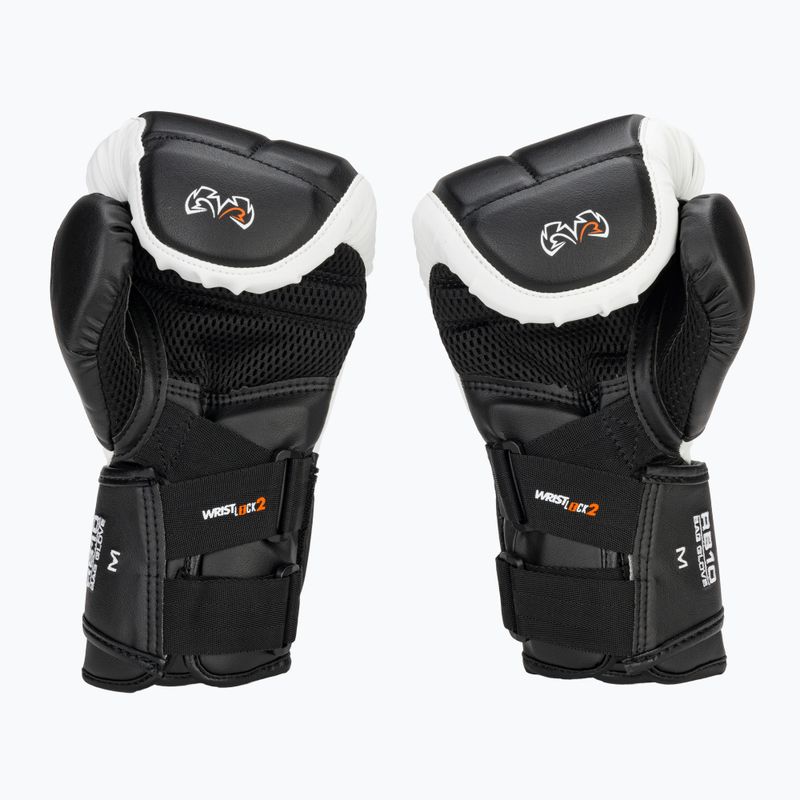 Mănuși de box Rival RB10 Intelli-Shock Bag black/white 3