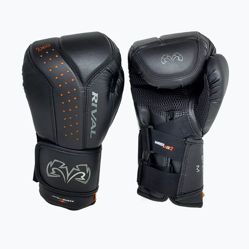 Mănuși de box Rival RB10 Intelli-Shock Bag black