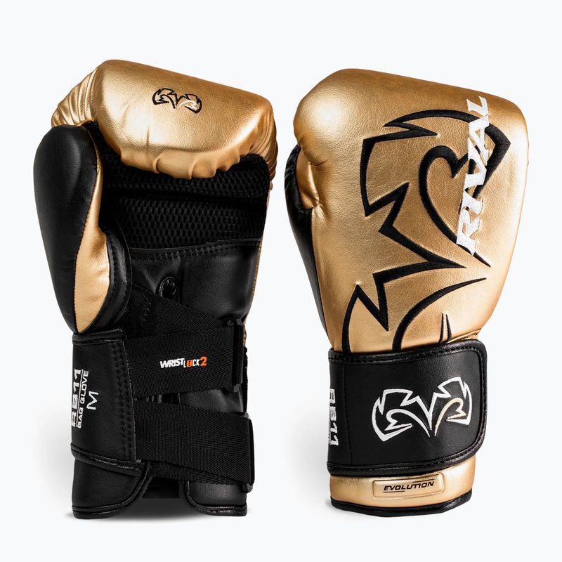 Mănuși de box Rival RB11 gold