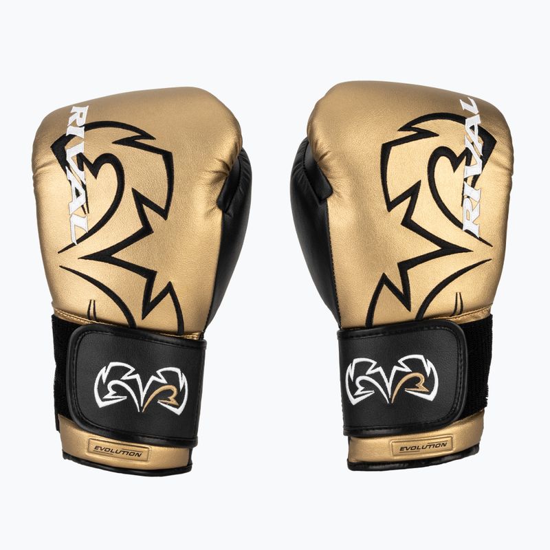 Mănuși de box Rival RB11 gold 2