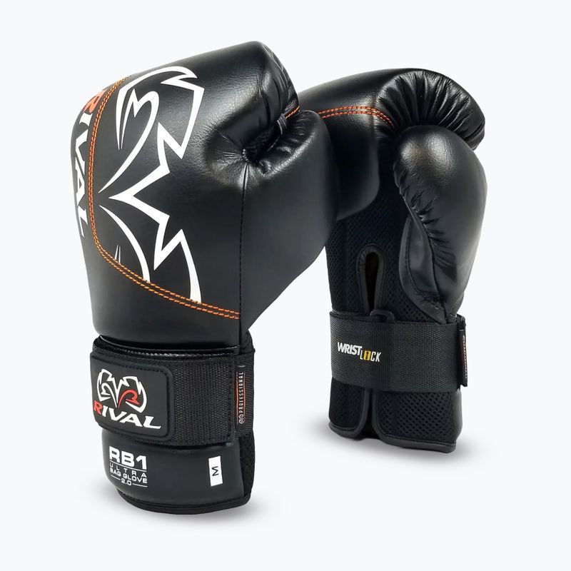 Mănuși de box Rival RB1 Ultra Bag 2.0 black 2