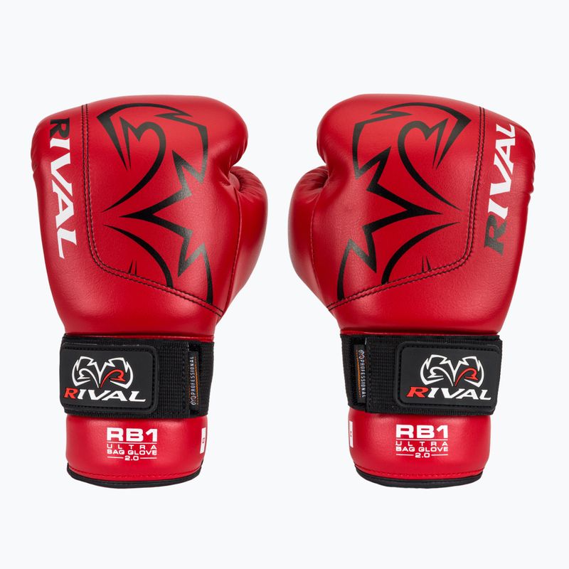 Mănuși de box Rival RB1 Ultra Bag 2.0 red 2