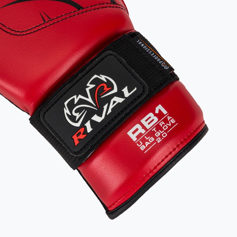 Mănuși de box Rival RB1 Ultra Bag 2.0 red 6