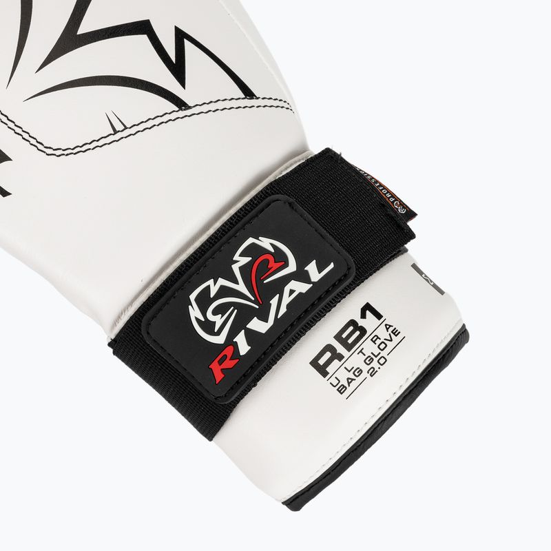 Mănuși de box Rival RB1 Ultra Bag 2.0 white 6