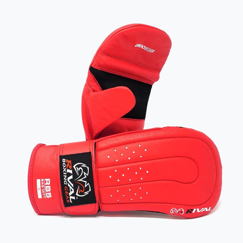 Mănuși de box Rival RB5 Bag Mitts red 2