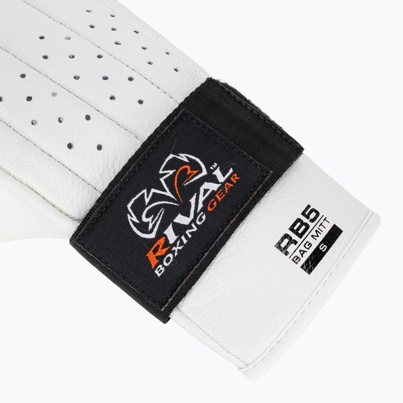 Mănuși de box Rival RB5 Bag Mitts white 6
