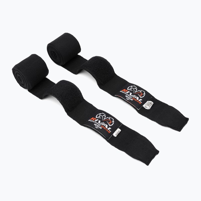 Rival Mexican Handwraps 210 bandaje de box negru 2