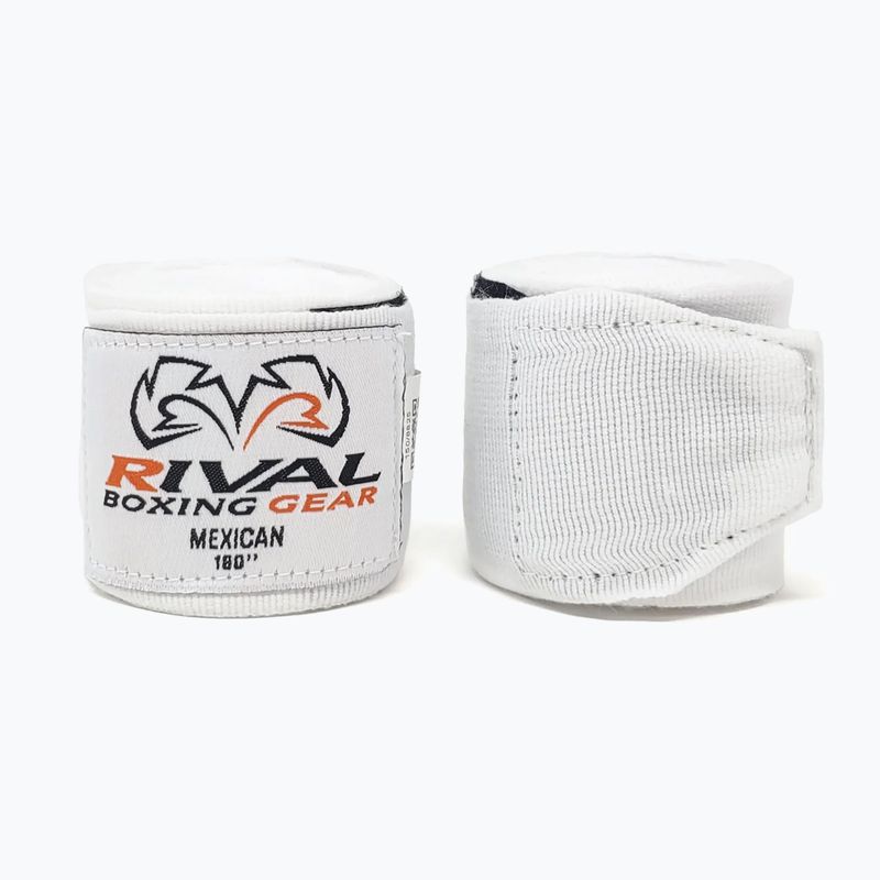 Bandaje de box Rival Mexican Handwraps 120 cm white