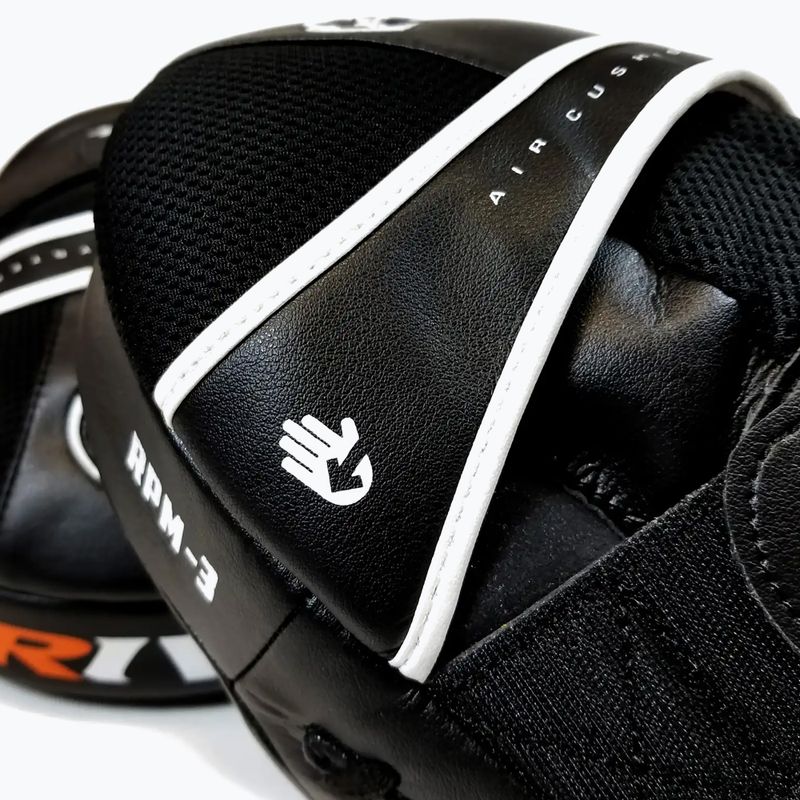 Labe de antrenament pentru antrenori Rival RPM3 Air Punch Mitts 2.0 black 3