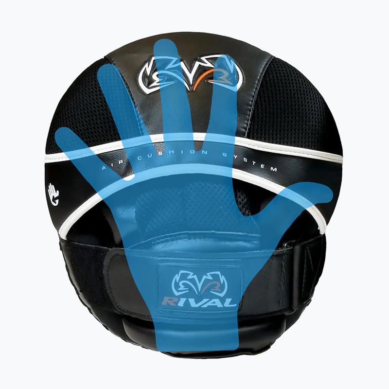Labe de antrenament pentru antrenori Rival RPM3 Air Punch Mitts 2.0 black 6