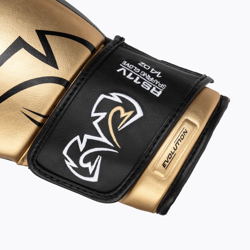 Mănuși de box Rival RS11V Evolution gold 6