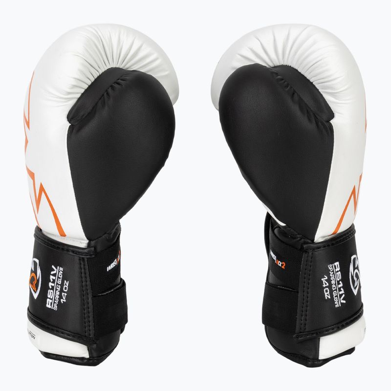 Mănuși de box Rival RS11V Professional white 4
