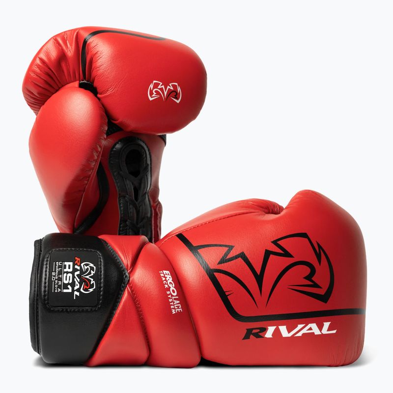 Mănuși de box Rival RS1 Ultra Sparring 2.0 red 2