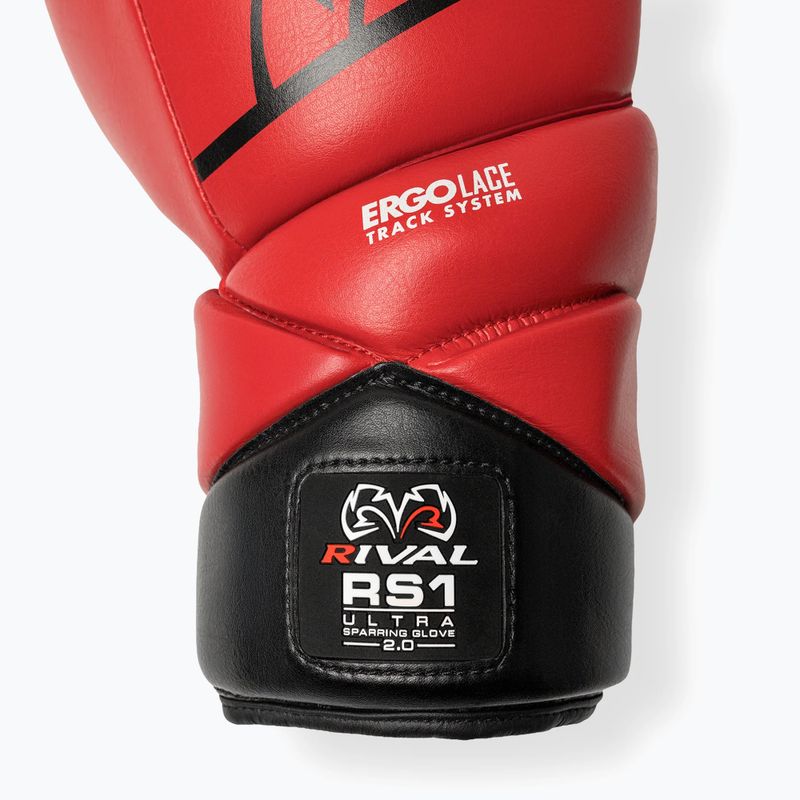 Mănuși de box Rival RS1 Ultra Sparring 2.0 red 4