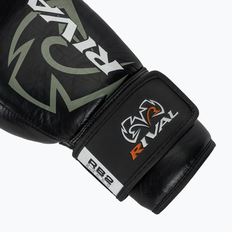 Mănuși de box Rival RB2 Super Bag 2.0 black 6