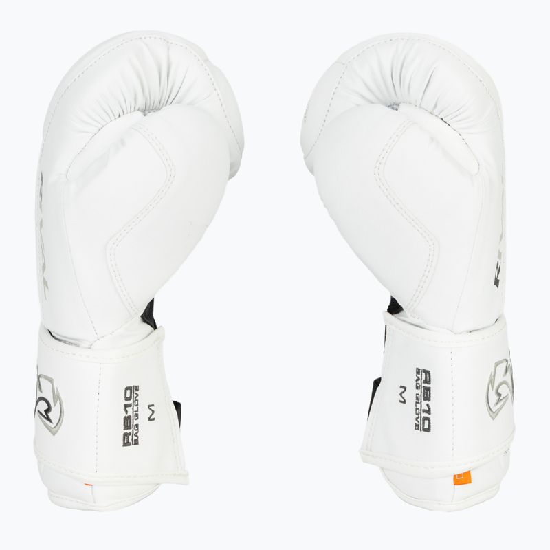 Mănuși de box Rival RB10 Intelli-Shock Bag white 4