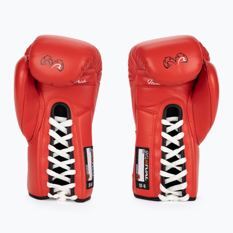 Mănuși de box Rival RFX-Guerrero Sparring -SF-H red 2