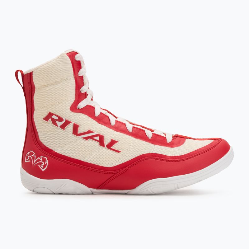 Încălțăminte de box Rival RSX-Prospect white/red 2