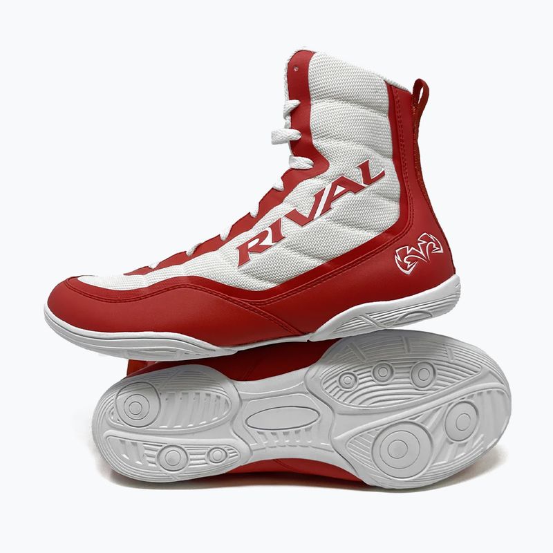 Încălțăminte de box Rival RSX-Prospect white/red 6