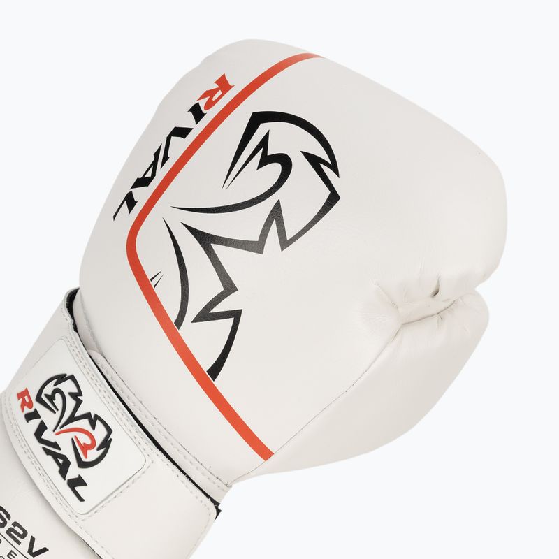Mănuși de box Rival Super Sparring 2.0 white 5