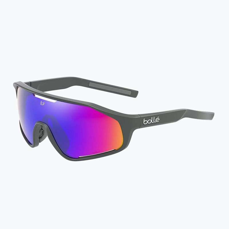 Ochelari de soare Bollé Shifter titanium matte/volt ultraviolet 2