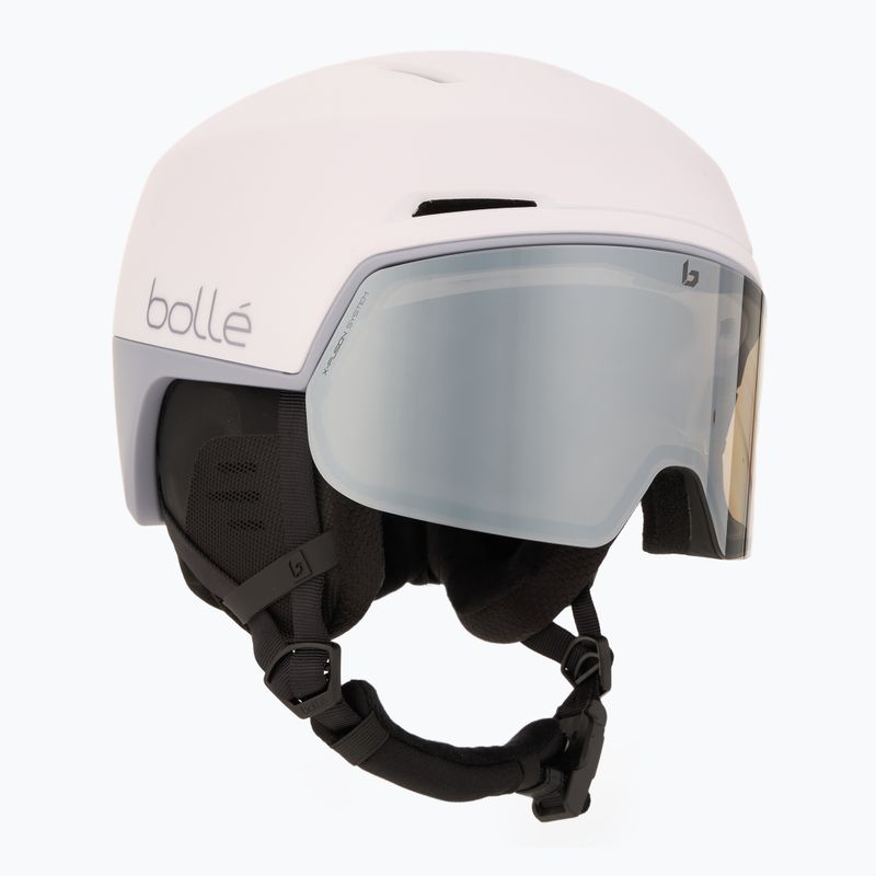 Cască de schi Bollé X-Fusion white lilac matte/photochromic gun