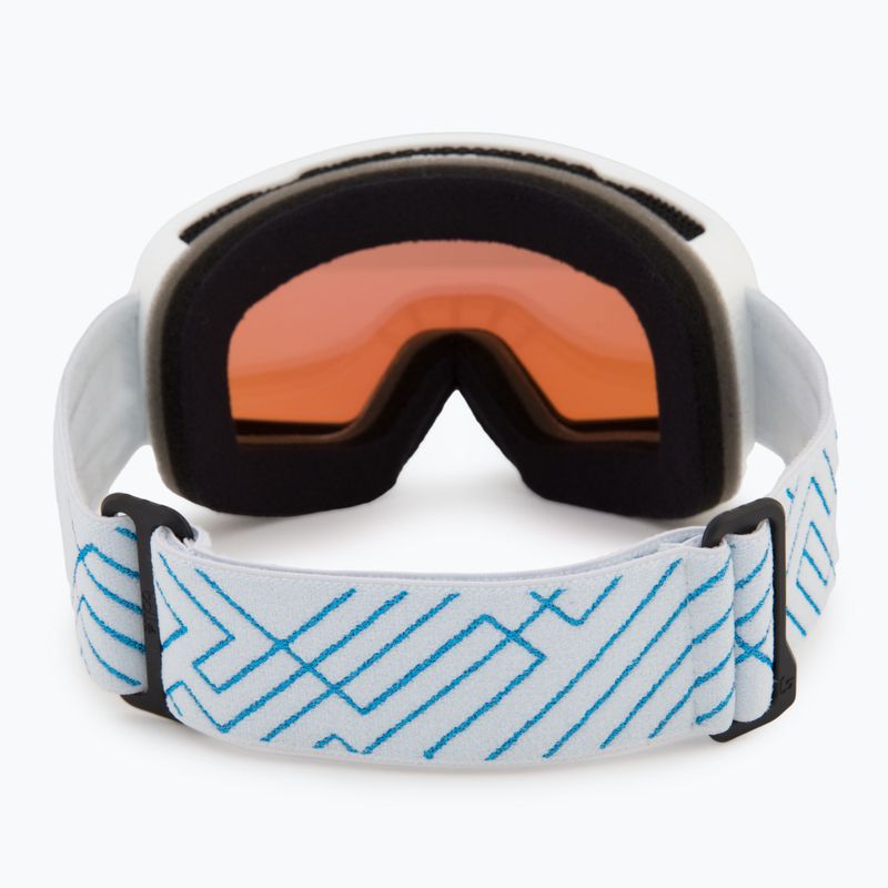 Ochelari de schi Bollé Nevada white metalic blue matte/azure 3
