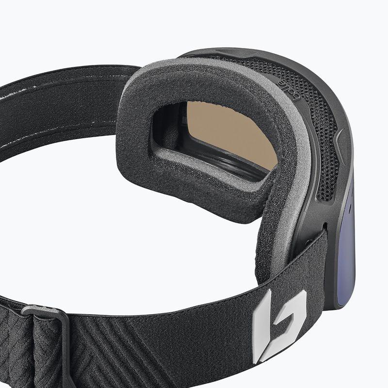 Ochelari de schi Bollé Nevada Small black matte/bronze blue 2