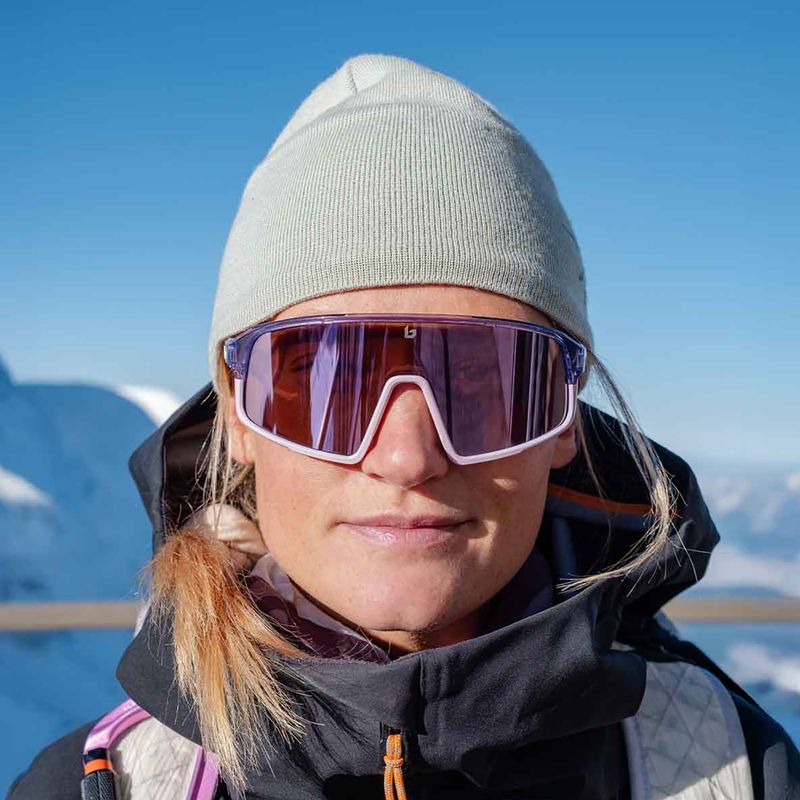 Ochelari de soare Bollé Striver astro purple crystal pink/brown pink 5