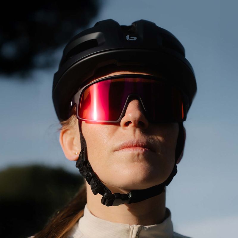 Ochelari de soare Bollé Striver black matte/sunrise 5