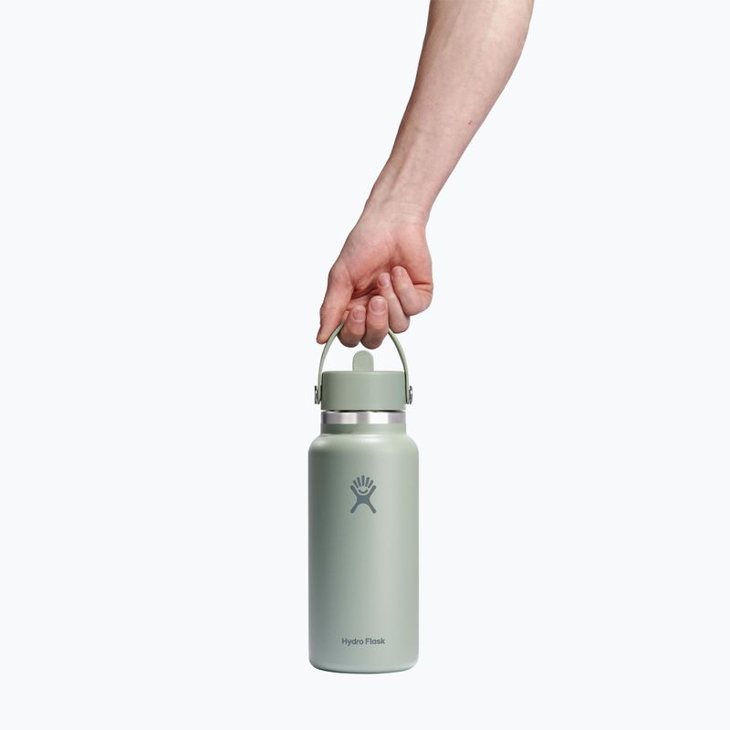 Sticlă termică Hydro Flask Wide Flex Straw 946 ml Agave 3