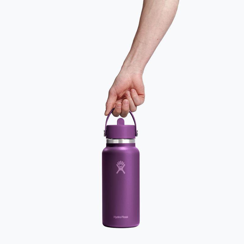 Sticlă termică Hydro Flask Wide Flex Straw 945 ml beachplum 3