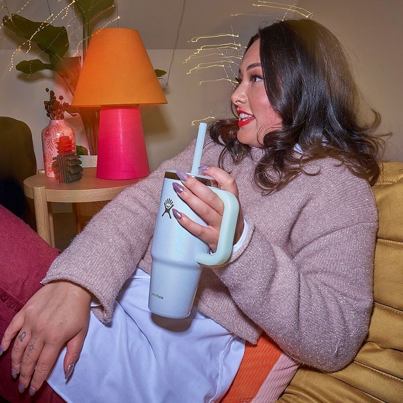 Cană termică Hydro Flask Travel Tumbler 710 ml glimmer blue 5