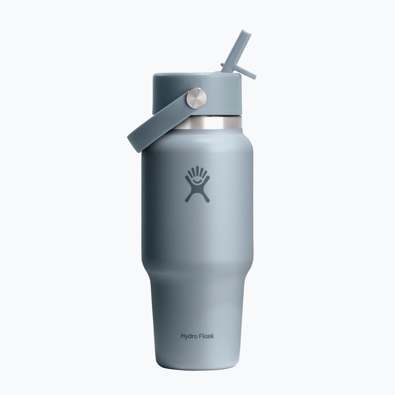 Sticlă termică Hydro Flask Wide Flex Straw Travel 621 ml shale grey