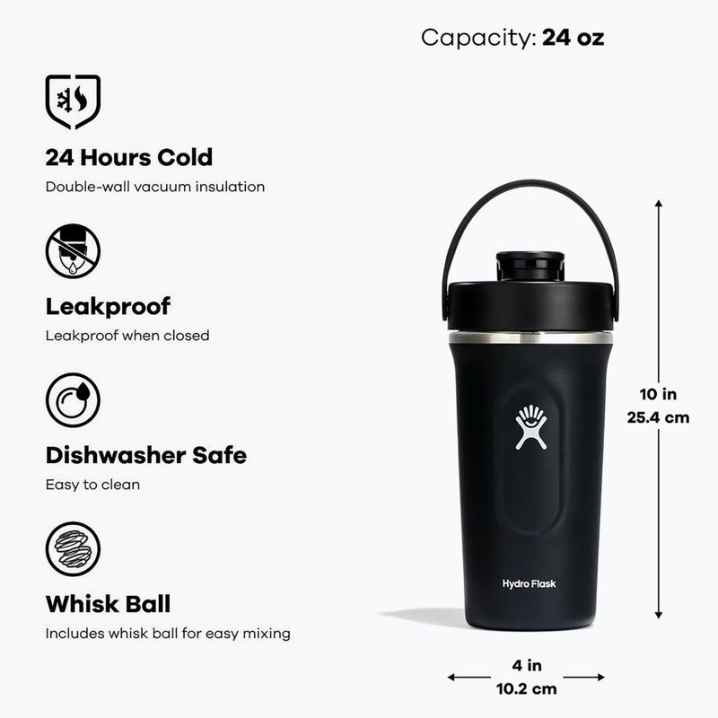 Shaker Hydro Flask Insulated Shaker 710 ml capri blue 5