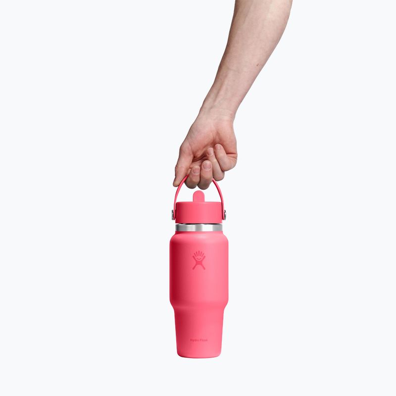Sticlă termică Hydro Flask Wide Flex Straw Travel 621 ml popstar pink 3