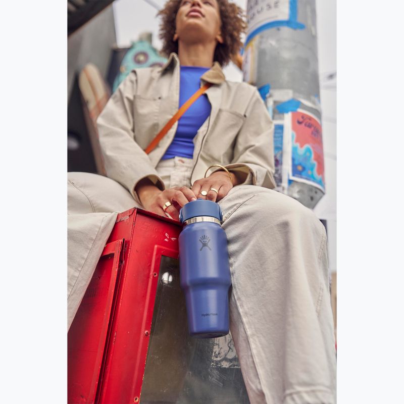 Sticlă termică Hydro Flask Wide Flex Straw Travel 621 ml capri blue 4