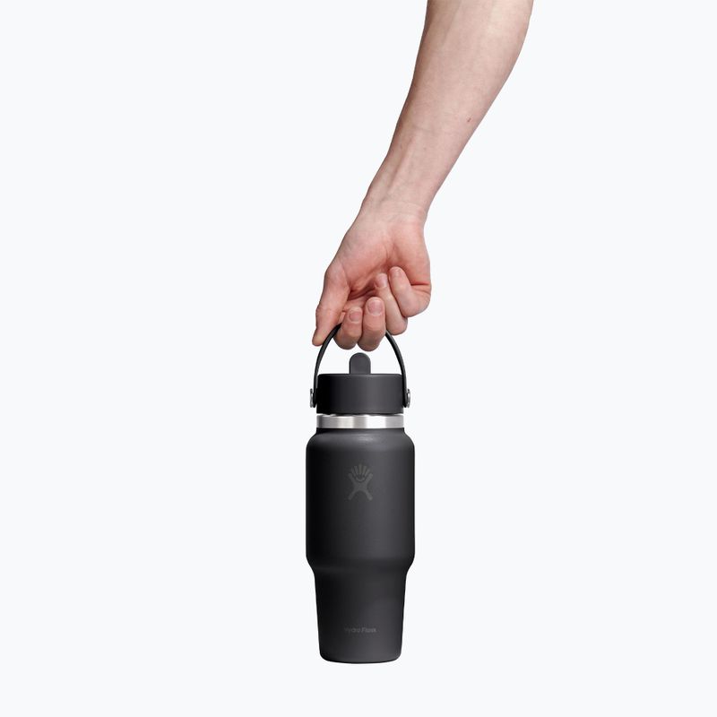 Sticlă termică Hydro Flask Wide Flex Straw Travel 621 ml black 3