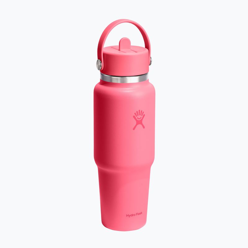 Sticlă termică Hydro Flask Wide Flex Straw Travel 946 ml popstar pink 2