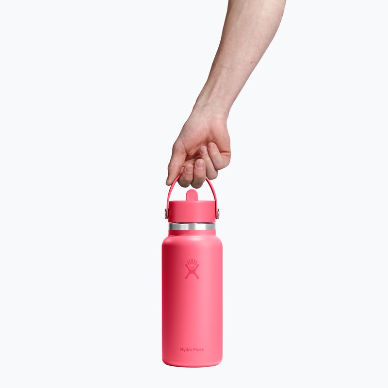 Sticlă termică Hydro Flask Wide Flex Straw 946 ml popstar pink 3