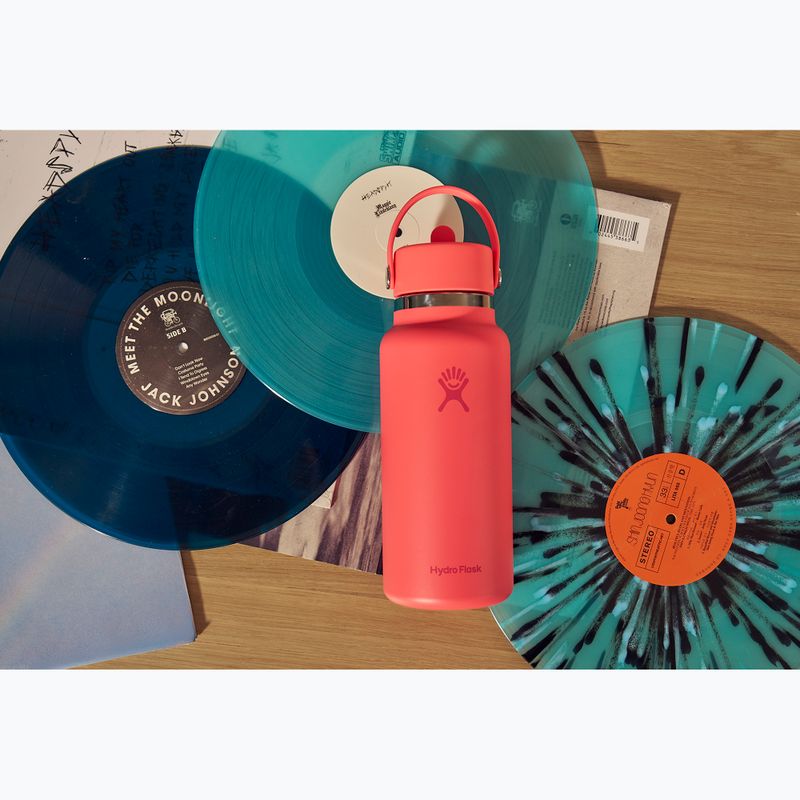 Sticlă termică Hydro Flask Wide Flex Straw 946 ml popstar pink 4