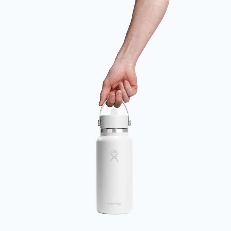 Sticlă termică Hydro Flask Wide Flex Straw 946 ml white 3