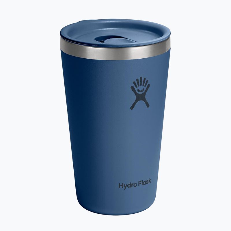 Cană termică Hydro Flask All Around Tumbler Press-In LID 470 ml harbor blue 2