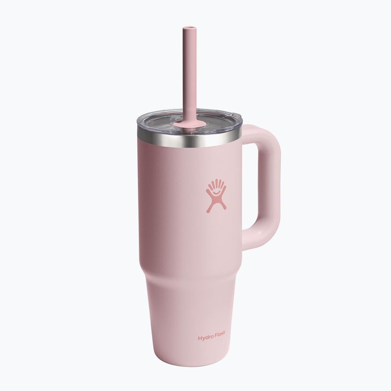 Cană Hydro Flask Travel Tumbler Clear Lid 710 ml trillium 2