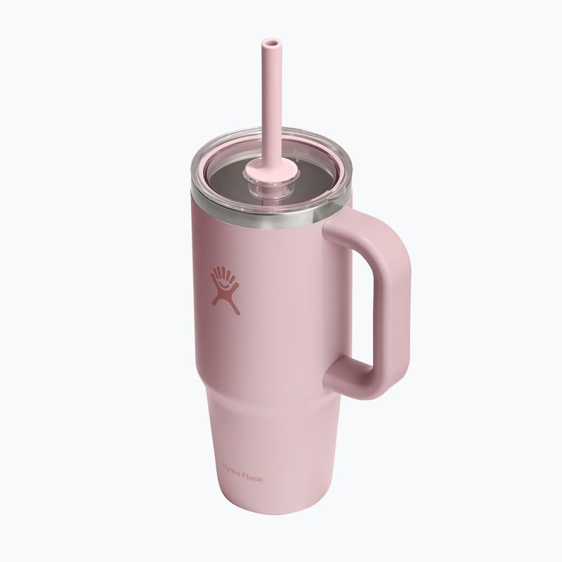 Cană Hydro Flask Travel Tumbler Clear Lid 710 ml trillium 3