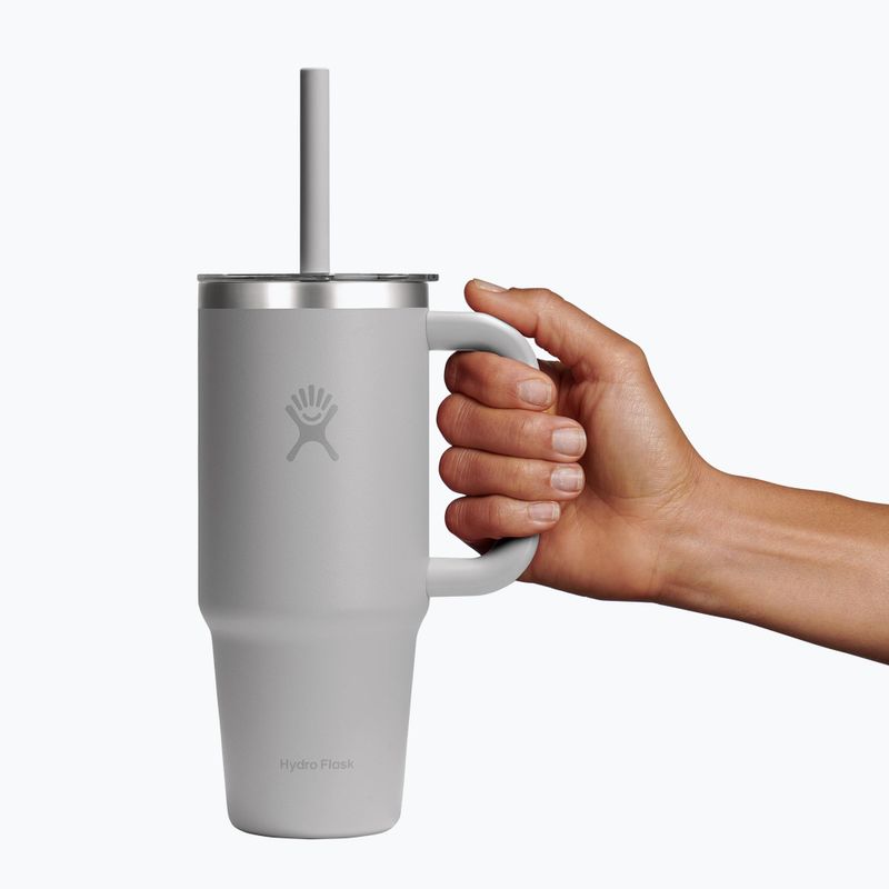 Cană Hydro Flask Travel Tumbler Clear Lid 710 ml birch 5