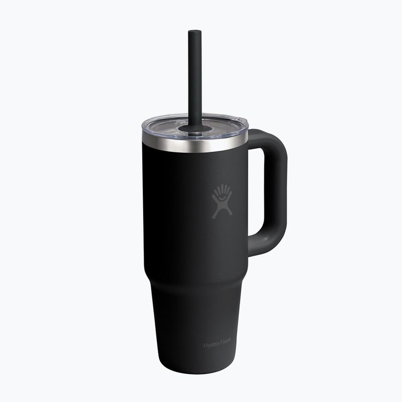 Cană Hydro Flask Travel Tumbler Clear Lid 710 ml black 2
